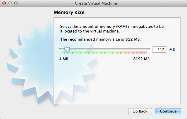 Allocating RAM in VirtualBox. Allocating RAM in VirtualBox.
