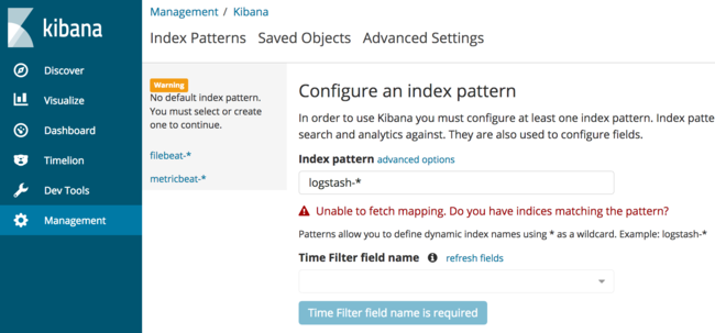 Kibana 6 Landing Page Kibana 6 Landing Page